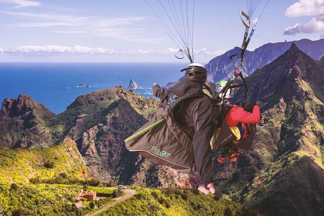 Mehr über den Artikel erfahren PARAGLIDING IN ANAGA