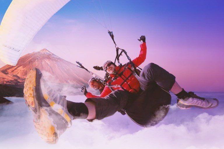 Mehr über den Artikel erfahren PARAGLIDING FROM MOUNT TEIDE