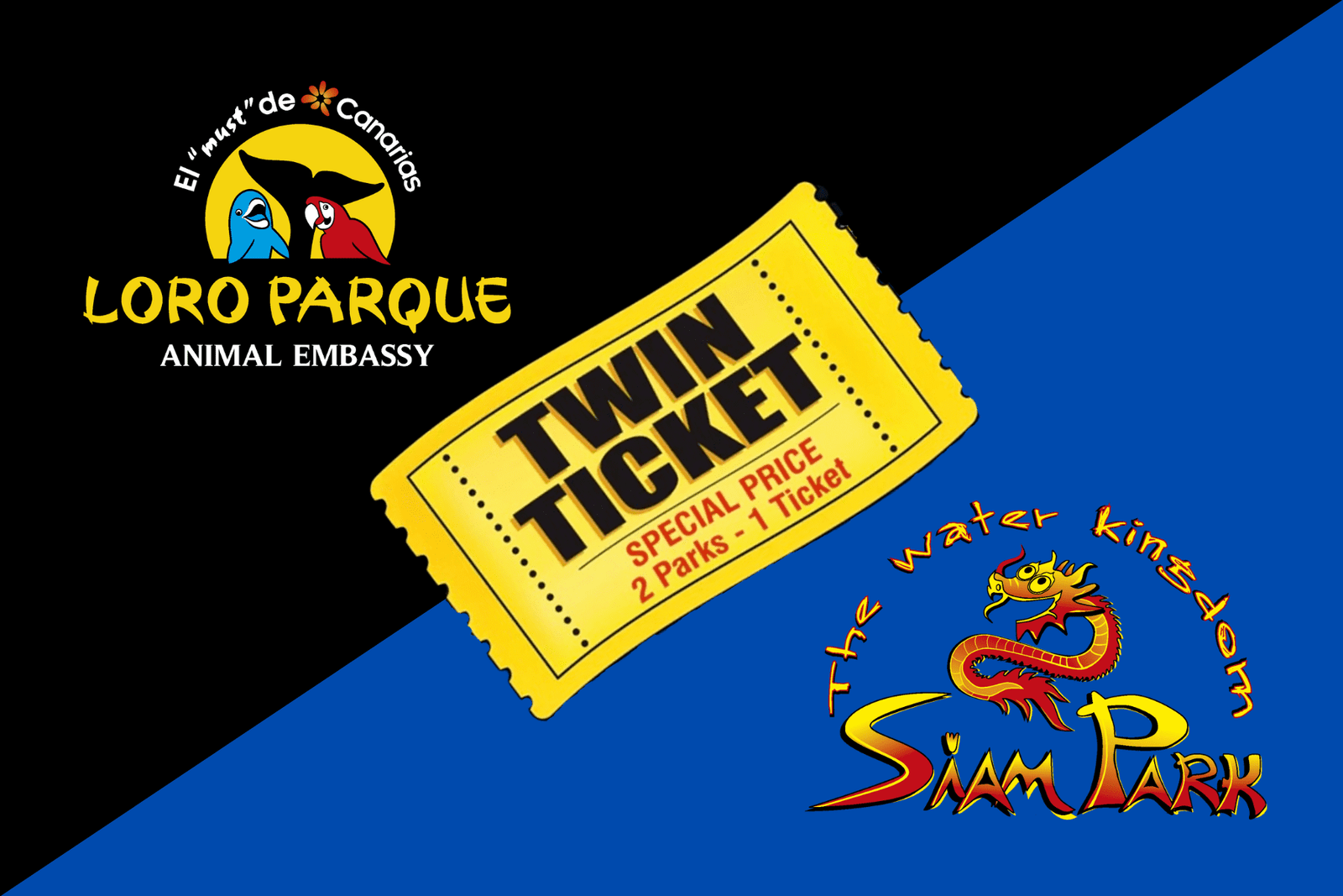 Scopri di più sull'articolo TWIN TICKET: SIAM PARK + LORO PARQUE